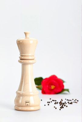 Chess King Spice Mill White 33712 (23x8.5cm)